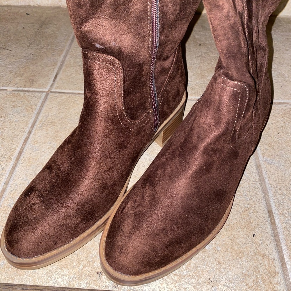 Seychelles “ sand in my boots” suede knee high boots 8.5 - Picture 3 of 10